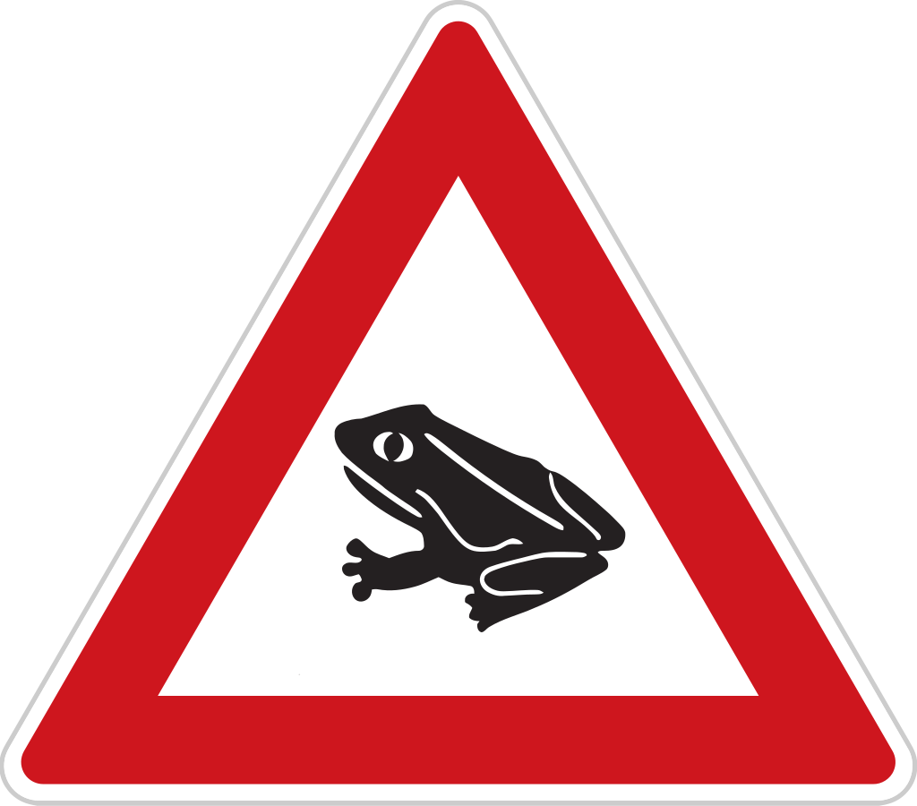 Pozor výskyt žab